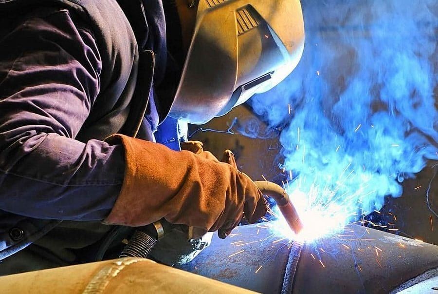 Gaz altı kaynak işlemi